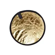 1X(Silver+Gold Light Reflector Light Diffuser for Studio7024