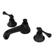 Kingston Brass KS446.BL Metropolitan 1.2 GPM Widespread Bathroom - Bronze