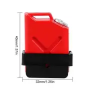 INJORA ACCESSORIES ( Safety Equipment BLK, shovel, Mini Red Plastic Fuel, 2 more