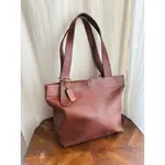 VINTAGE COACH 美國製 厚實牛皮 肩背包