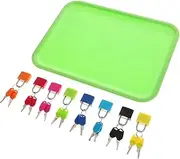VANZACK Learning Materials Lock Key Educational Toys Preschool Sensory Toys Fine Motor Skills Development