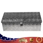 30"X13"X10" Silver Aluminum Pickup Truck Trunk Bed Tool Box Trailer Storage+Lock