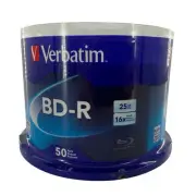 New Sealed BD-R 25GB 16X Blu-ray Recordable Media Disc 50 Pack Spindle 98397