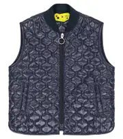 [Off-White Kids] Off-White Kids Logo quilted vest Y 10 blue