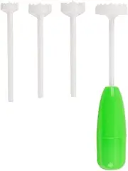 Hammer Style Hollow-Out Veggie Drill, Fruit Corer and Veggie Spiralizer with 4 Sizes, Veggie Corkscrew Carver, Easy The Seeds of Your Veggies & Fruits