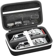 Grapsa Case Compatible with Novah/for Ufree/for Limural/for SUPRENT Hair Clippers & Trimmer Kit. Cordless Barber Clipper Travel Storage Holder for T-Blade Outliner, Comb Guide & Accessories -Box Only