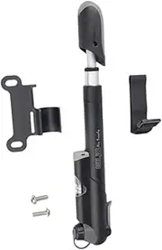 Frediuo Bicycle Pump Bike Tire Pump Easy Inflation Repair Tool with Gauge Portable Small for BMX Road Bikes Adult Bikes Folded Bikes