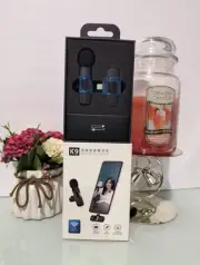 Wireless K9 Microphone For Iphone Audio Video Recording Vlog