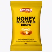 Double D Honey & Eucalyptus Drops 150g