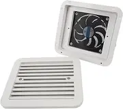 Silent Wind RV Side Vent Fan – One-Way Air Ventilation Fan for Motorhome and Yacht – Quiet Ensures Comfort