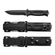Outdoor Camping Fixed Blade Survival Knife-Plain Edge,Sharp Serrated With Sheath