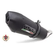 GPR Exhaust Ducati Hypermotard 821 2013-2016 Homolog Slip-On GPE Black Titanium
