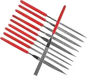 10-piece Mini Diamond Needle File Set for Glass Stone Jewelry Carving Tools Versatile Riffler Files Coated for Durability Australia