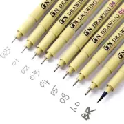 9PCS SAKURA Pigma Micron Fineliner Pens Archival Colored Ink Pens for Writing