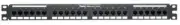 Panduit PUNCHDOWN FLAT PATCH PANEL 24-Port Cat-5E RJ45 8-Position, 8-Wire Ports