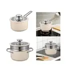 Milk Pan Butter Melting Pot Cookware Small Saucepan Instant Noodles Pot for