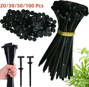 Nylon Universal Car Cable Tie Buckle，Locking Zip Ties Holder With Pin & Button