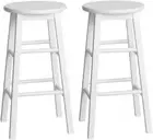 Bar Stools Stool Set of 2 Kitchen Swivel Counter Barstools Dining Chair Chairs