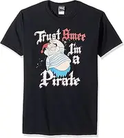 [Disney] Men's Peter Pan Tinkerbell Trust SMEE I'm A Pirate Graphic T-Shirt