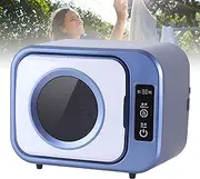 1kg Mini Tumble Dryer, Wall Mounted Stackable Tabletop Clothes Dryer Machine, Intelligent Digital Touch Control, 65℃ Constant Temperature Drying, for Apartment, Home, Dorm B