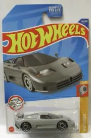 HOT WHEELS '94 BUGATTI EB110 SS GRAY HW TURBO 5/10 COMBINED SHIPPING A2