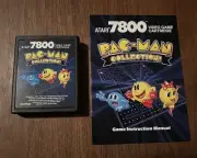 Pac-Man Collection 7800 2600 Atari Age Custom Homebrew and POKEY Chip - New!