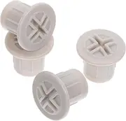 4pcs Slide Fixing Caps for Play Equipment Plastic Screw Covers for Slides Easy Installation with Antislip Design Enhance Home Playground Safety and Fun Accessories
