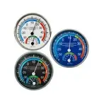 Round Analog Humidity Temperature Meter Gauge Instrumentation Thermometer