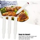 1/10PCS Chicken Thermometer, Turkey Timer, Meat Turkey NEW Thermometer Up R7X3