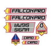 Falcon Pro - Sigma decal set - Old School BMX