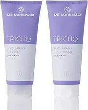 De Lorenzo Tricho Scalp Balance Cleanser Shampoo & Conditioner Pack 200ml