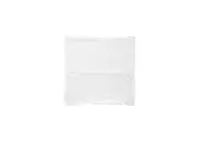 Manhattan Michelle White Square Cushion Cover