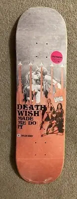 Deathwish Skateboards Tayler Kirby Horror VHS Devil Babes 8.25" Skateboard Deck