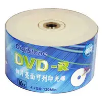 在飛比找森森購物網優惠-DigiStone DVD-R 16X 相片亮面防水滿版可印