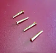 JAEGER LECOULTRE VINTAGE 526-5 ATMOS CLOCK GOLD PLATED TOP FRAME SCREW SET PART