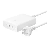 Belkin BoostCharge Pro 200W 4-Port USB-C Charger with GaN (140 + 60W) - White [WCH015auWH]