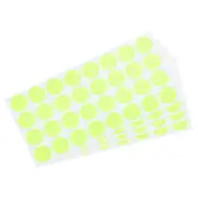 Glow in the Dark Tape Dots,0.86" Round dots 32 Glow Dots on 1 Sheet Green 4pcs