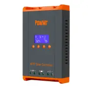 PowMr HHJ60-PRO MPPT 60A Solar Charge Controller Solar Panels Regulator 12V 24V 36V 48V Parallel Up 12 Units For Lead Ac