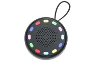 Speaker Portable Bluetooth Wireless Speaker for Home Outdoors Travel Loud Sound Strong Bass Speaker Ideal Gift(Black)
