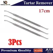 X3 Dental Hygiene Tooth Plaque Calculus Tartar Removers Mouth Cavity Instruments
