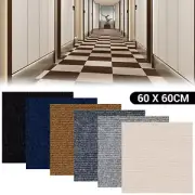60*60CM 1-100PCS Squares Carpet Tile Self Adhesive Carpet Non-slip Anti-wrinkle