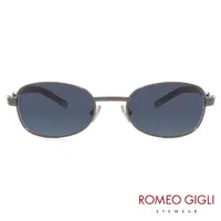 在飛比找momo購物網優惠-【Romeo Gigli】義大利潮流復古款眼鏡(藍-RG17