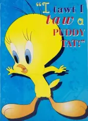 Tweety Bird # 10 - 8 x 10 T-shirt iron-on transfer