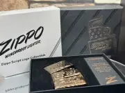 Zippo Script Collectible Limited Edition Rose Gold Armor Zippo Lighter NEW