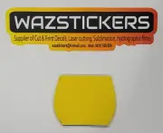 5X Wine Glass Cooler Drink Holder Neoprene Yellow Cooler, Sublimation transfer