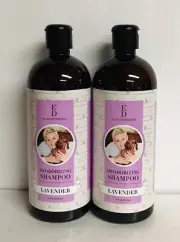 2 Bottles Lavender Deodorizing/ Odor Eliminating Shampoo for Dogs 16 fl oz Each