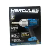 Hercules High Torque 20V Brushless Impact Wrench Extended 1/2” Anvil - HCB89B