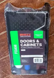 WHIZZ Applicators Foam 4" Set For Doors & Cabinets ~Paints/Varnishes/Urethanes~