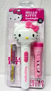 Hello Kitty Flashlight & Keychain Flashlight, 2 AA Batteries * Brand New!*