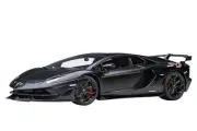 AUTOart AUTOart 1/18 Lamborghini Aventador SVJ Matte Black Finished Product